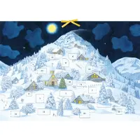 Sonstige Verlage Noël à la montagne : calendrier de l'Avent