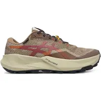 Asics Chaussure de course 'Trabuco 14' gris / taupe / orange / rouge foncé