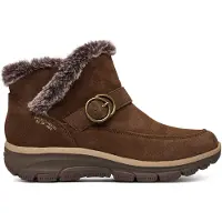 SKECHERS Slip-Ins Easy Going – Gentle Winter Damen Stiefelette Braun 168185-CHOC
