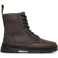 Dr. Martens Combs Leather Boots Noir,Gris EU 36
