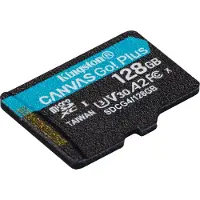 Kingston SDCG4/128GBSP SD MicroSD Card 128GB SDXC Canvas Go Plus retail