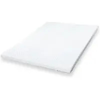 11.11 SRLS The White Stone Topper Memory Foam pour lit simple 70x210