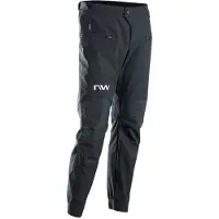 Northwave Hommes, Pantalon de cyclisme, Pantalon d'hiver Bomb (XL), Noir