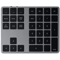 Satechi Extended Sans Fil Keypad – Connexion Bluetooth – Touches de Fonction et Flèches de Navigation – Compatible avec les Accessoires Apple