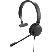 Jabra YOU'RE ON Jabra Evolve 30 II Casque Avec fil Arceau Bureau/Centre d'appels USB Type-C Noir