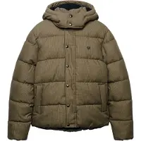 Superdry Veste d’hiver noisette / noir