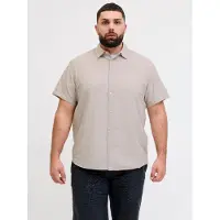 Jack & Jones Chemise à Manches Courtes 12294285 Linen Plus Size