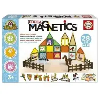 Educa Borras Magnetics Eco Farm 28Pcs