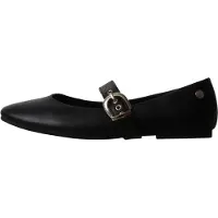 Xti pour femme. 14648503-NEGRO Ballerines 146485 noir (40), Plat, Boucle, Casuel