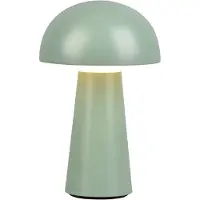 RL LIVE YOUR LIGHT Lampe de table LED LENNON verte 2 W, blanc chaud, 180 lm, plastique, dimensions : 21,5 x 13,6 x 13,6 cm, IP44, RL