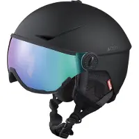 Cairn - Casque à visière avec réflecteur Recco - Rise II Visor Mat Black Cameleon - Taille 56-57 cm - Noir
