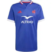 Adidas Maillot 'France Rugby Home Replica' bleu / rouge feu / blanc