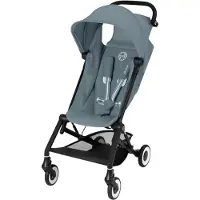 Cybex Poussette ultra-compacte Agis - 5 à 22 kg (6 mois à 4 ans) - Poussette légère 6,3 kg - Compatible avion - Bleu orage