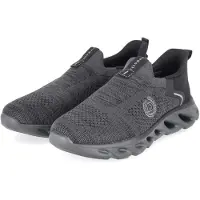 Bugatti , pantoufles pour homme, couleur gris, matière textile, taille : 43