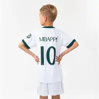 Real Madrid Tenue de football Mbappé - Tenue domicile enfants - Taille 152 - Saison 2026/2027 - Maillot et short - Garçons - Filles - Blanc