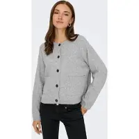 ONLY Cardigan 'ONLPIEMONTE' gris clair