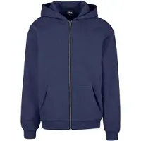 Urban Classics Tb7284 Full Zip Sweatshirt Bleu 4XL Homme