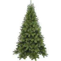 Triumph tree Sapin de Noël Tuscan - Décoration de Noël en plastique pour l'intérieur, au rendu volumineux - Sapin artificiel en PVC avec 488 branches de sapin - Style classique - H 185 x Ø 109 cm -