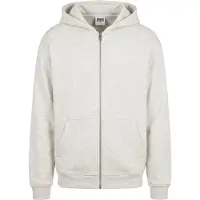 Urban Classics Tb7284 Full Zip Sweatshirt Blanc S Homme