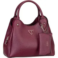 GUESS Sacs à main 'Lorella' lie de vin