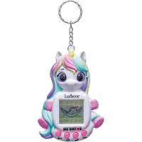 Lexibook Console My Best-E Licorne avec écran LCD et porte-clés