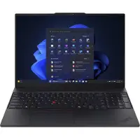 Lenovo ThinkPad E16 Gen 4 (AMD), PC Copilot+, processeur AMD Ryzen AI 7, 2 GHz, écran 40,6 cm (16 pouces), résolution 1920 x 1200 pixels, 16 Go de RAM, 512 Go de stockage