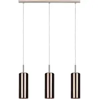 Eglo 98699 SELVINO E27 triple lampe à suspendre 710x100mm couleur cuivre