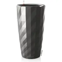 Lechuza Pot de Plante en Plastique Gris Lechuza (1 Unité)