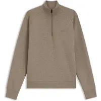 BOSS pour homme. 50565306 Sweat-shirt Sweat marron clair (M), Casuel, Coton