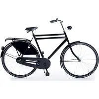 Aldo 28 pouces Grandpa Bike Starter 61 cm noir brillant
