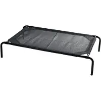 Kerbl Lit pour chien, noir, 130x80x20 cm - Modèle "Vacation", couleur noire