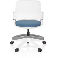 Hjh OFFICE Chaises Pour Enfants Kid Flex En Maille Bleu Gris Hjhoffice