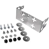 Corning Support de montage 25 pour 10 modules de connexion LSA-PLUS 2, Armoire serveur : accessoires, Argent