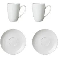 Ritzenhoff & Breker Verres à latte macchiato Bianco, Tasse, Blanc
