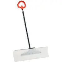 OEM Pelle à neige VEVOR, pelle à neige de 76 cm avec poignée ergonomique, lame en plastique HDPE, chasse-neige, outil de déneigement portable pour l'entrée dans le jardin