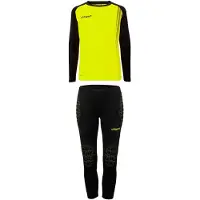 Uhlsport Impulse Goalkeeper Long Sleeve Set Jaune 6-7 Years Enfants