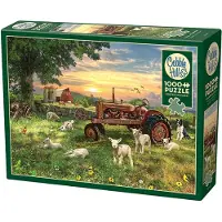 Cobble Hill Puzzle Champ au Lever du Soleil - 1000 pièces