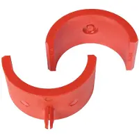 Rothenberger Jeu de mors pour ROCUT 110 Système de tronçonnage/chanfreinage, 90mm, 2 demi-coquilles - 55021