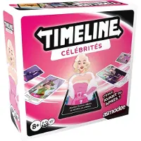 Asmodee Jeu de culture générale Timeline Célébrités