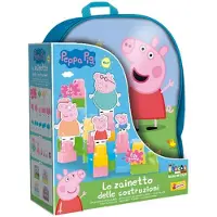 Liscianigiochi Av-Peppa Pig - Sac à dos à éléments de construction