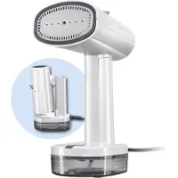 Cleanmaxx , défroisseur vapeur 1500W, blanc, avec fonction d'aspiration et pliable