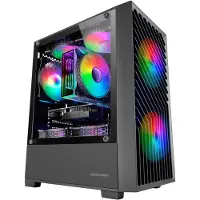 Mars Gaming Boîtier TACENS MARS MC-VORTEX 3x120mm FRGB mATX
