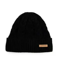 Sinner - Bonnet ambré - Bonnets pour femmes - Noir/Noir/Blanc