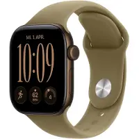 Apple Watch Series 12 42 mm Bronze Sombre Bracelet Sport M/L