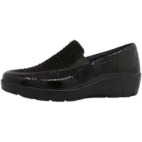 Semler Judith : chaussures basses, mocassins, couleur noire, pour le quotidien