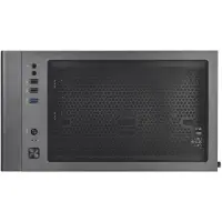 Thermaltake Boîtier sans alimentation - S100 TG - CA-1Q9-00S1WN-00 - Mini tour - Format Micro-ATX - Noir