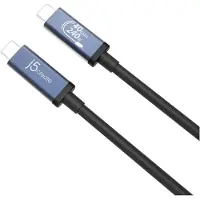 J5CREATE Câble USB Type-C, 40 Gbit/s, 240 W