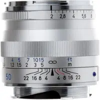 Zeiss Planar-ZM 50mm f/2.0 T* Argent