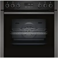 NEFF N 50, Cuisinière encastrable, 60 x 60 cm, Gris graphite, E2ACH7AG3