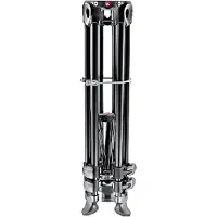 Manfrotto Kit de trépied vidéo avec tête fluide et sac de trépied MVK500AM (Métal), Trépied, Noir